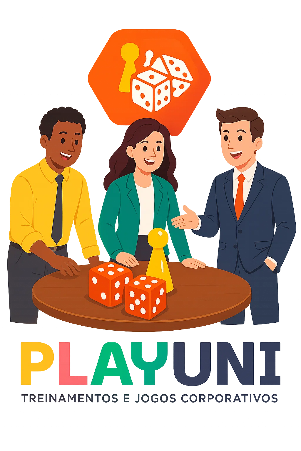 Logo da PlayUni - Jogos e Treinamentos Corporativos para Alta Performance e Liderança